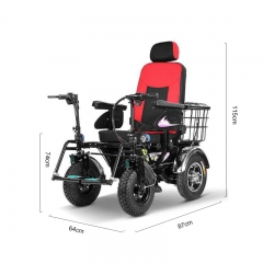 Hospital furniture MY-R106B Four-wheel electric wheelchair for adult