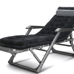 My-R038f Comfortable Massage Table Folding Single Bed for People with Black Cotton